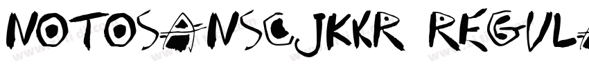 NotoSansCJKkr Regula字体转换